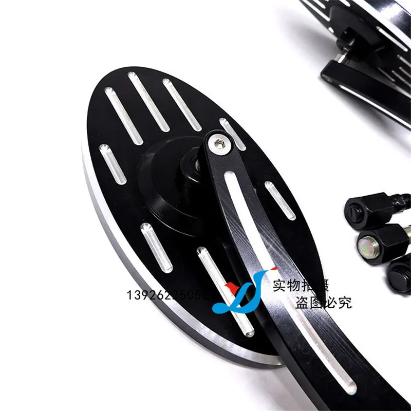 Высокое качество металлический мотоцикл зеркало заднего вида скутер с ЧПУ