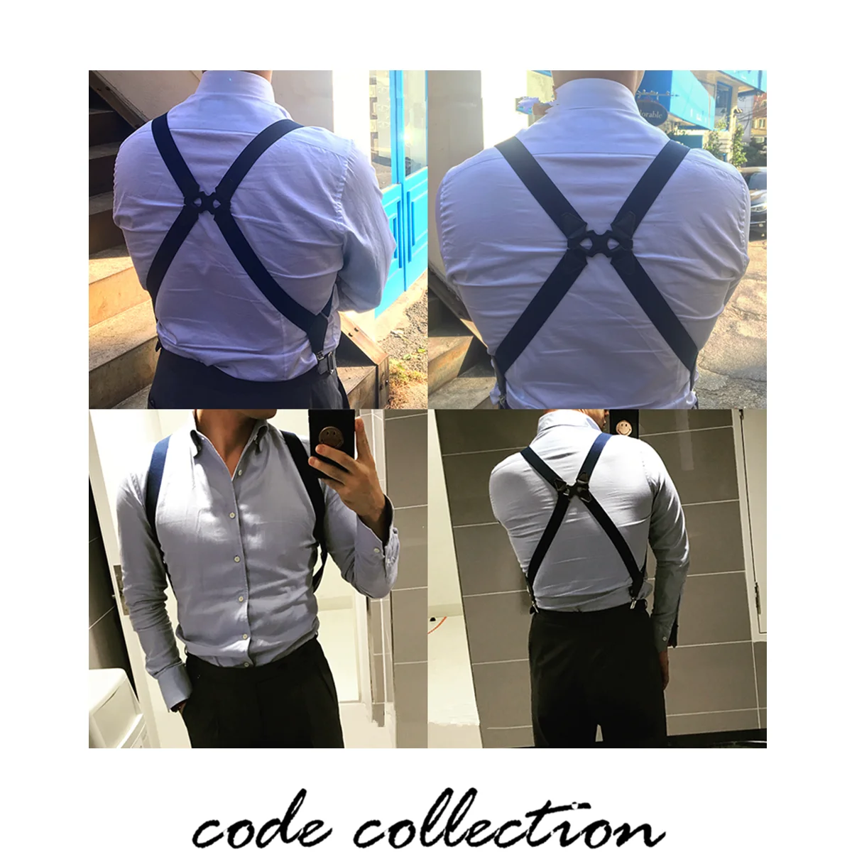 Винтажный Мужской Чехол-кобура ремень для подтяжек боковые зажимы британский