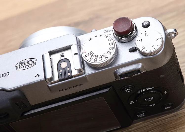 Деревянная вогнутая поверхность кнопка спуска затвора для Fujifilm X100F XT30 20 XPRO2XE3 M10P Fuji X100F