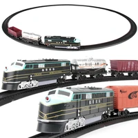 electric train rail car track toy set simulation railway model childrens train high speed rail boy toy