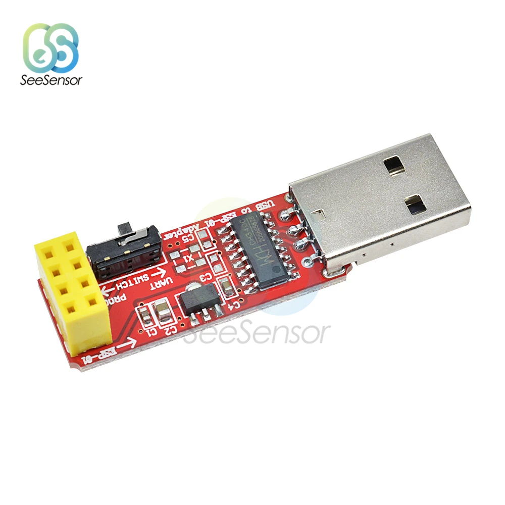 3,3 В CH340 USB к ESP8266 ESP-01 ESP-01S ESP01 ESP01S беспроводной Wifi адаптер модуль CH340G USB к последовательный ТТЛ-чип для Arduino