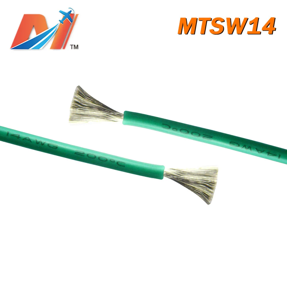 Maytech распродажа (1 метр) кремниевый провод AWG14 зеленого цвета | Электроника