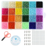 pearl micro glass bead 1 box 2mm 3mm czech seed beads loose spacer diy mixed color jewelry accessories search and making