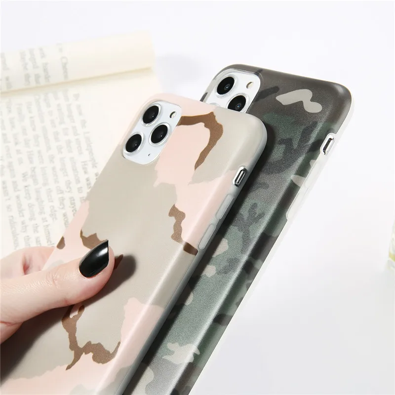 Чехол Moskado в стиле милитари камуфляжный чехол для iPhone 11 Pro Max 6 6S 7 8 Plus X XR XS армейский