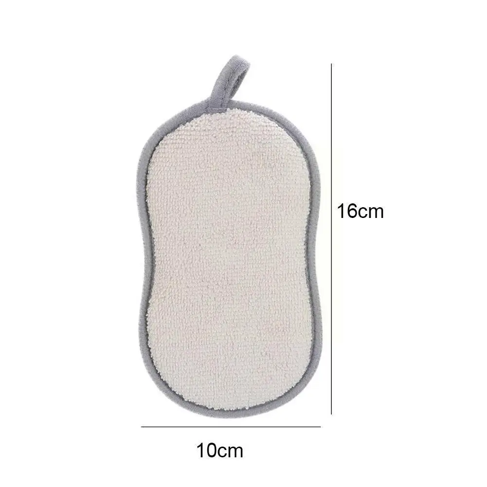

1Pcs Scrub Sponges Wipe Double Sided Kitchen Cleaning Dishes Sponges Kitchen Color Sponge For Washing Gadgets Pot Tools Ran L7U9