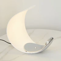 modern minimalist table lamp living room bedroom creative touch dimming desk lamp indoor lighting italian design moon table lamp