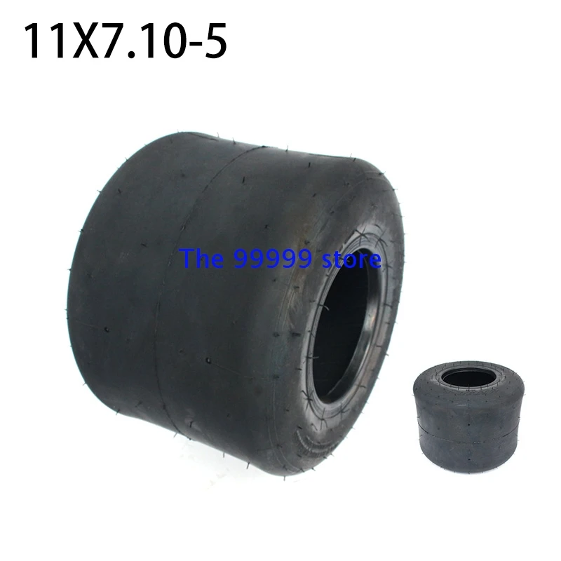 

Go Kart Vacuum Tire Front 10x4.50-5 Rear 11x7.10-5 Drift Go Kart Vacuum Tire Front And Rear 10*4.50-5 11*7.10-5 Wheel Tyre Parts