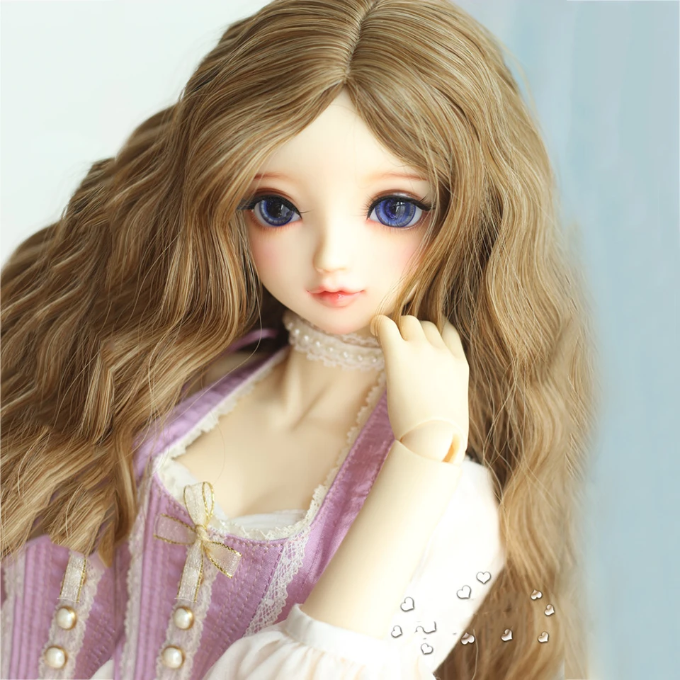 Высококачественный парик для кукол Cataleya из термостойкого волокна BJD SD с длинными