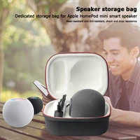 shock proof speaker carrying box outdoor music listening accessories for apple homepod mini storage protective case