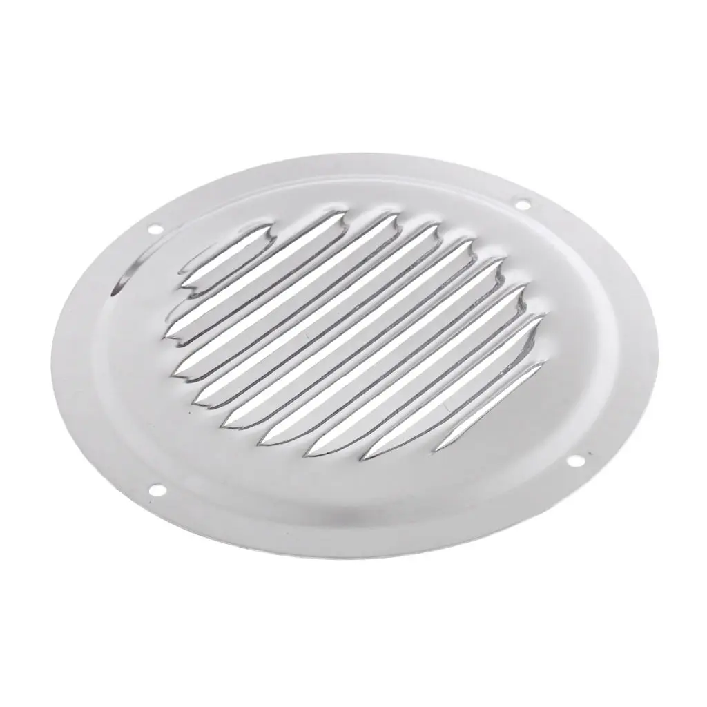 

Durable 304 Stainless Steel Round Marine Boat Louver Vent 9 Slot Ventilation