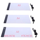 Светодиодная светильник Светка для алмазной живописи, панель светильник кой, аксессуары для алмазной живописи, наборы инструментов для рисования A3, A4, B4, A5, графический планшет