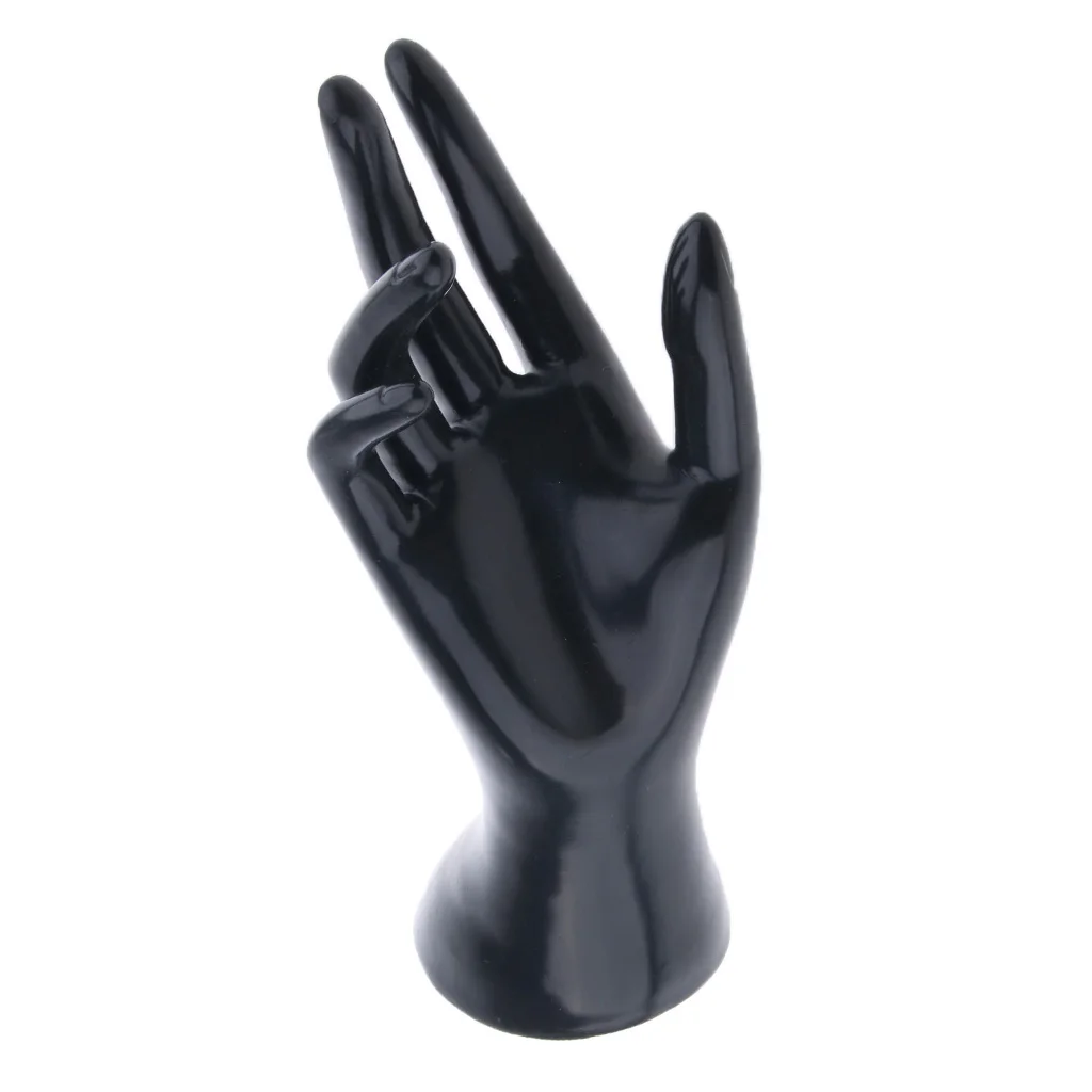 Female Mannequin Hand Jewelry Display Stand for Rings, Bracelets, Watches, and Necklaces - 8.5 Right Hand Jewelry Holder image 6
