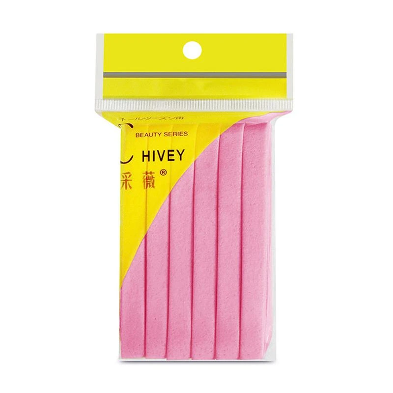 Pink 12 шт. Портативный уход за кожей компрессионная для лица очищающая губка для смывания косметики губка палочка уход за лицом чистка стирка коврик удаление макияжа Инструменты - Цвет: Pink