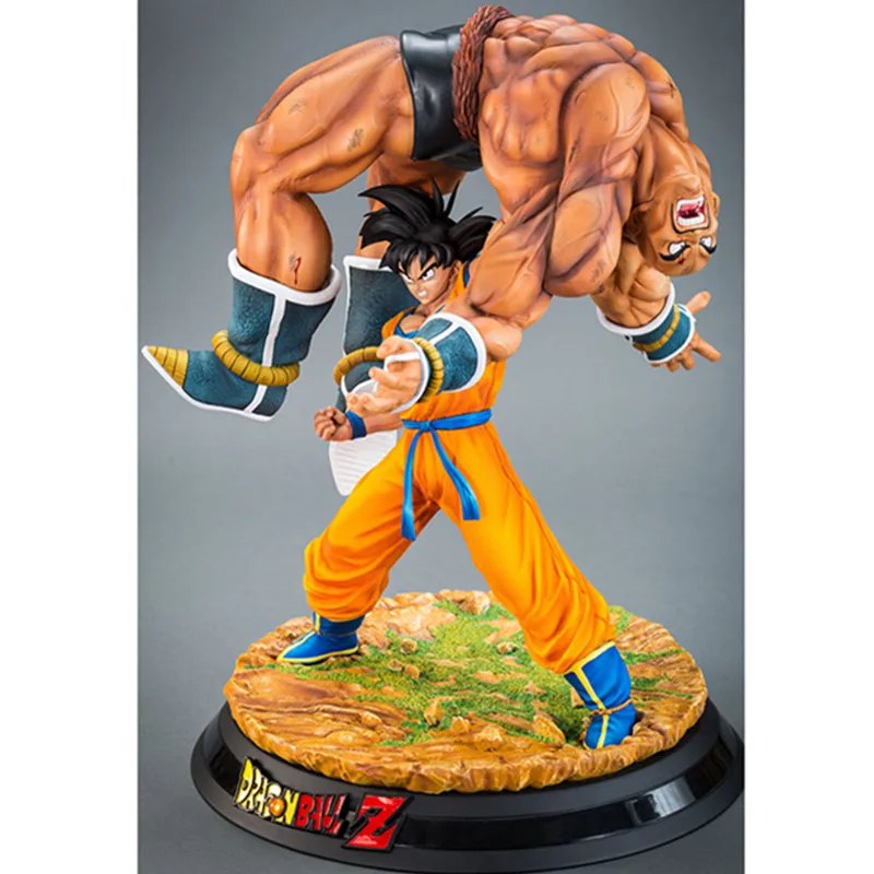 Dragon Ball Z Goku Поднимите Naha статуя Сон Гоку тихий гнев полной длины портрет GK смолы