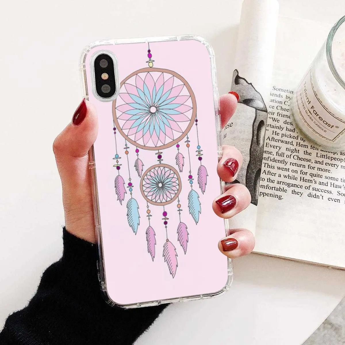 Для Xiaomi Mi A1 A2 A3 5X 6X 8 9 9t Lite SE Pro Max Mix 1 2 3 2S силиконовый чехол Мандала Ловец