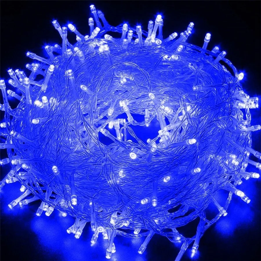 10 метров-100 метров светодиодный огни Струны для рождественского декора начал