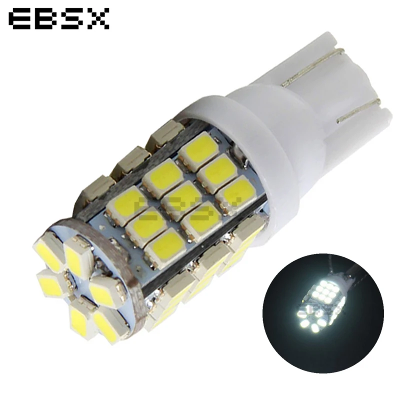 EBSX 30 шт. T10 921 194 w5w светодиодный лампы 1206 42 SMD LED белый автомобиль Светодиодные