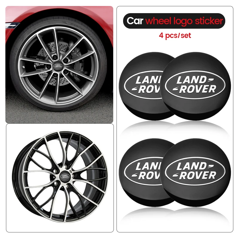 4 шт. 56 мм Эмблема для Land Rover Range Sport Evoque Freelander 2 | Автомобили и мотоциклы