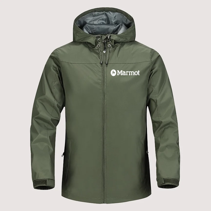 Куртка мужская зимняя ветрозащитная черно-белая на молнии водонепроницаемая |