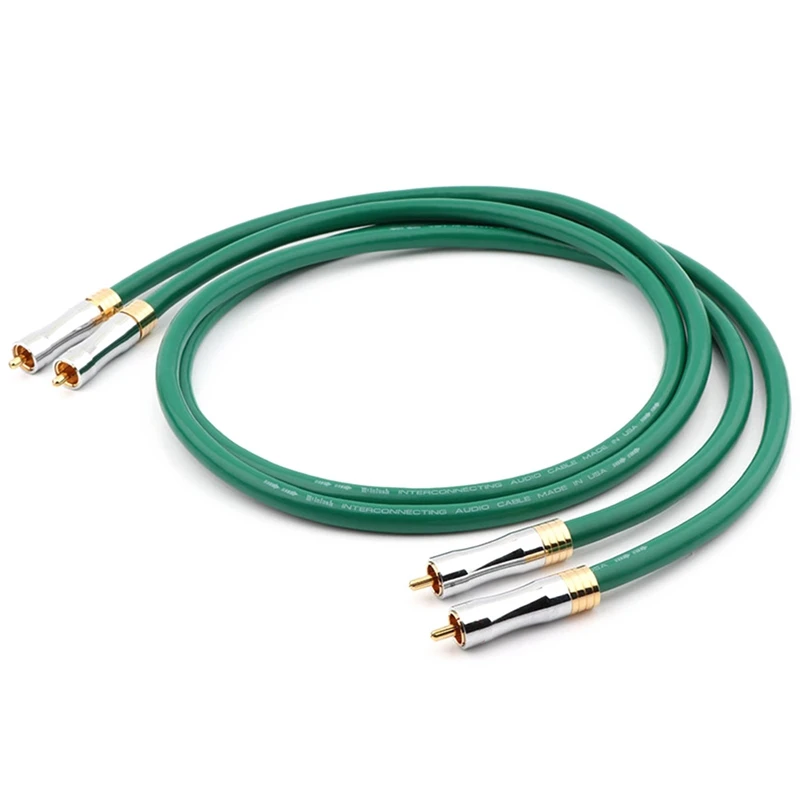 

2328 99.998% Чистая медь HiFi аудио кабель RCA межсоединительный кабель аудиофил RCA для аудиокабеля RCA