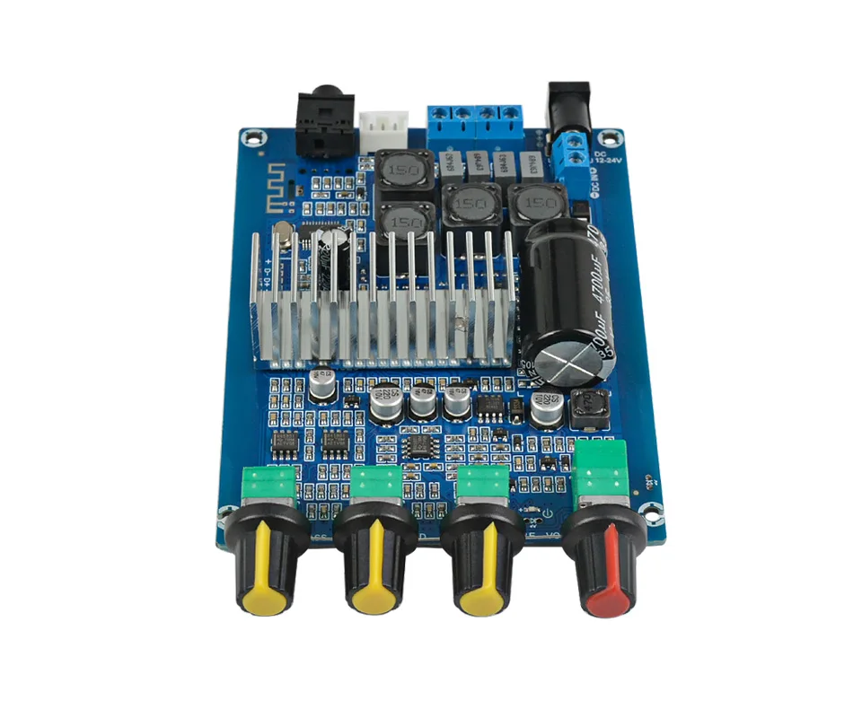 Двухканальный стерео усилитель мощности Bluetooth 5 0 плата с профессиональным тоном