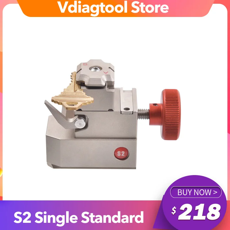 

S2 Single Standard Key Jaw For Alpha Key Cutting Machine Car Key Cutting And Coding Machines Clamps