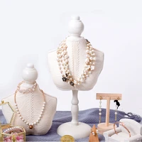 classic wooden lace mannequin jewelry rack frame bangle necklace jewelry stand