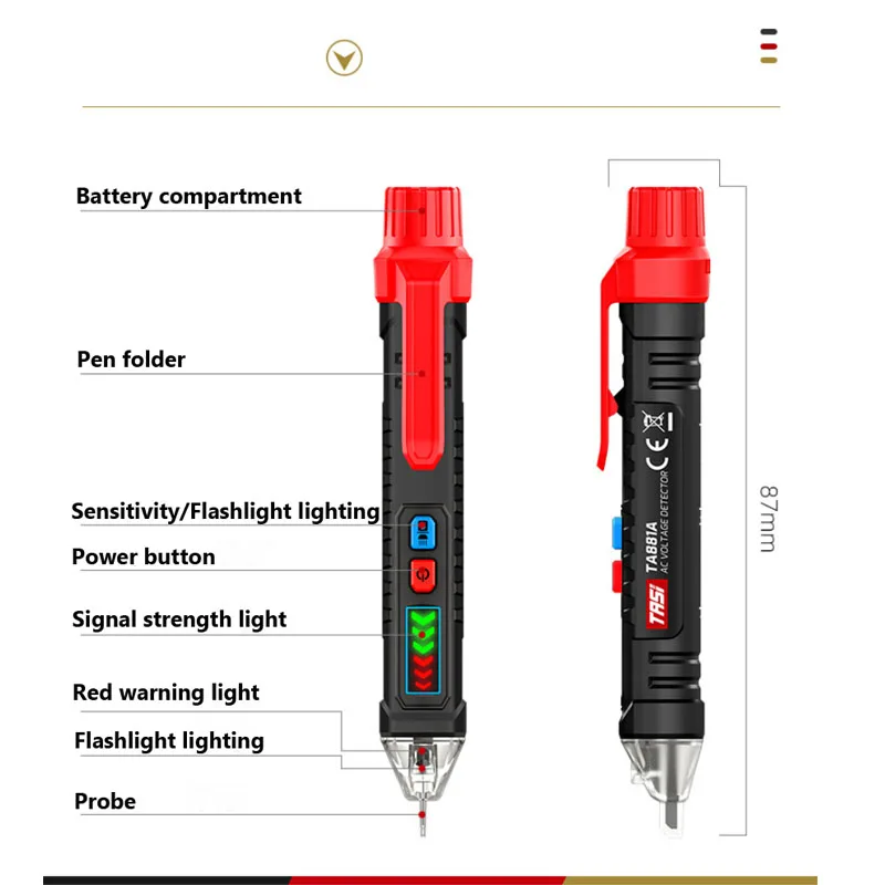 AC voltage detector LED lan tester wiring uni t network cable tracker indicator socket | Инструменты