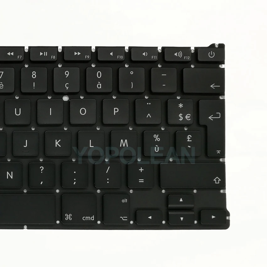 AZERTY клавиатура для Macbook Air 13 дюймов A1369 A1466 французский язык с подсветкой 2011 2017