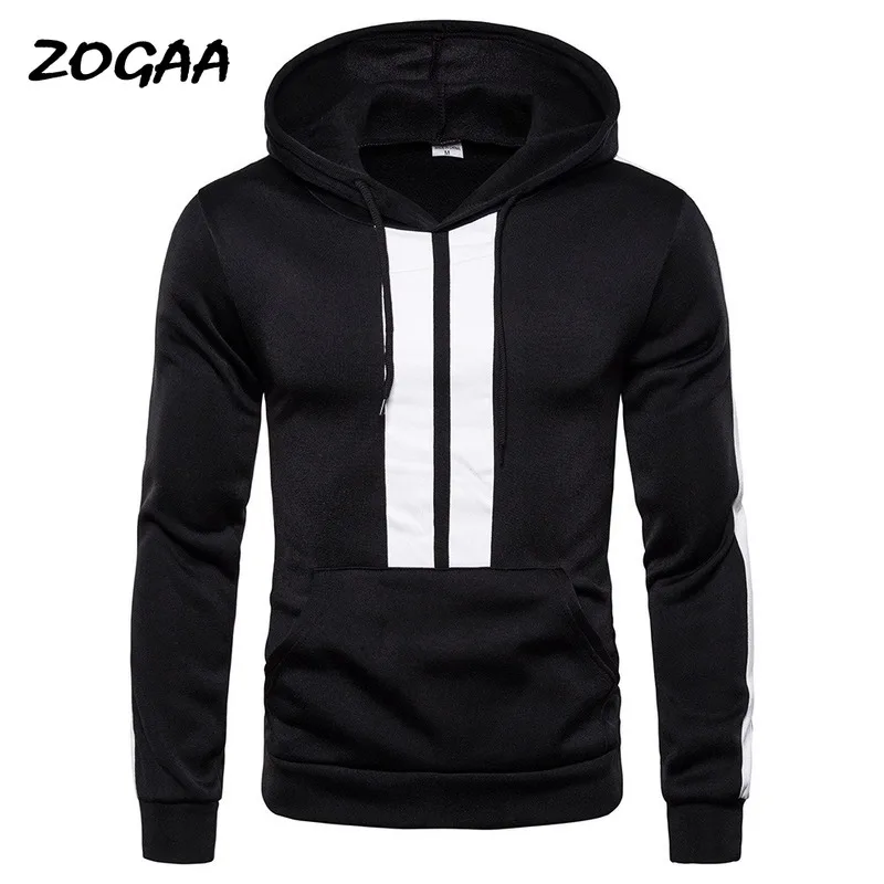 

Свитер мужской ZOGAA, с капюшоном, на осень/зиму