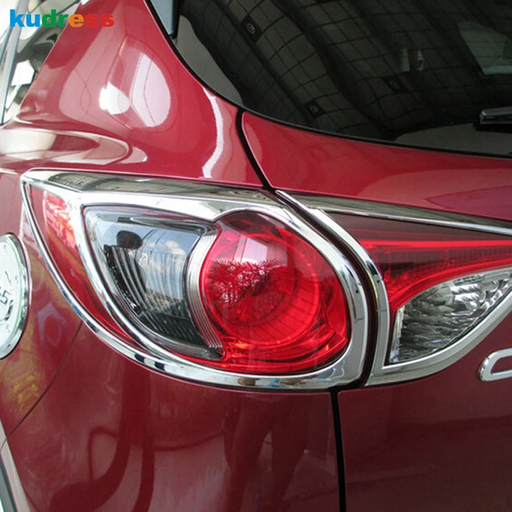 Для Mazda CX 5 CX5 Хэтчбек 2012 2013 2014 2015 ABS хромированный задний светильник абажур для