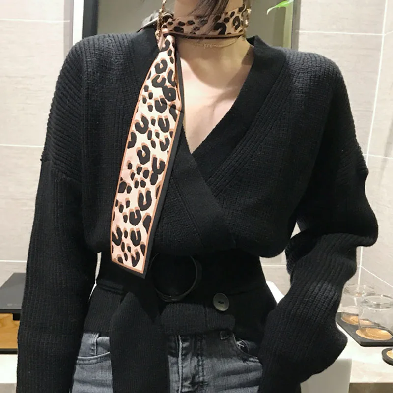 

Women Sweaters Jumper Cardigans Knitted Female Sweatshirts Casual Slim Fit Long Sleeve Autumn Women's Jackets Coat Outwear LL097