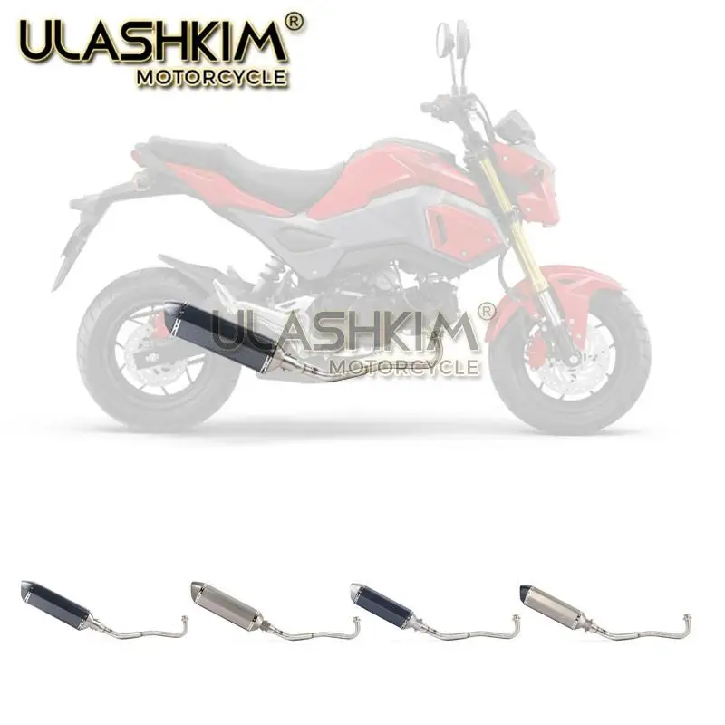 M3 мотоцикл полная система глушитель среднего подключения трубы слипоны для HONDA