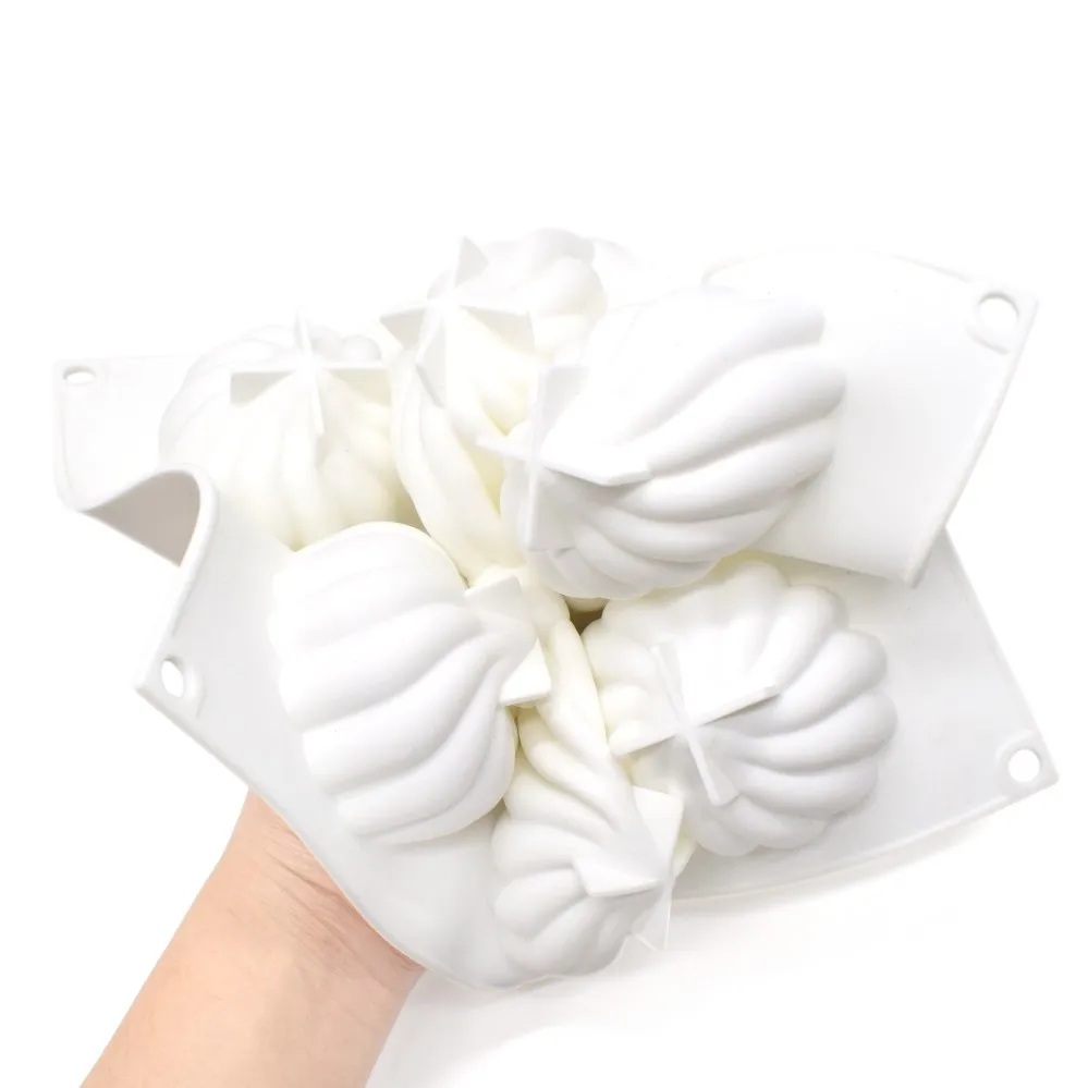 6 шт. форма для тыквенного мусса сделай сам выпечки сахарной помадки полимерная