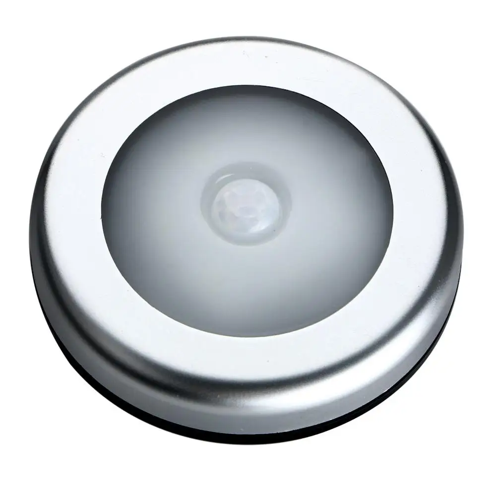 1pcs Light Светодиодный Ночной светильник, интеллектуальный магнитный беспроводной инфракрасный датчик движения, активированный Ночной светильник, Индукционная лампа для шкафа, коридора - Испускаемый цвет: 1pcs Light