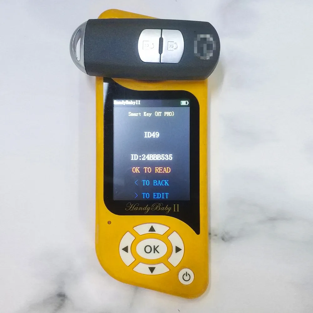 KEYECU Подлинная OEM Смарт ключа RFID Бесконтактный дистанционного брелок 2 кнопки 433