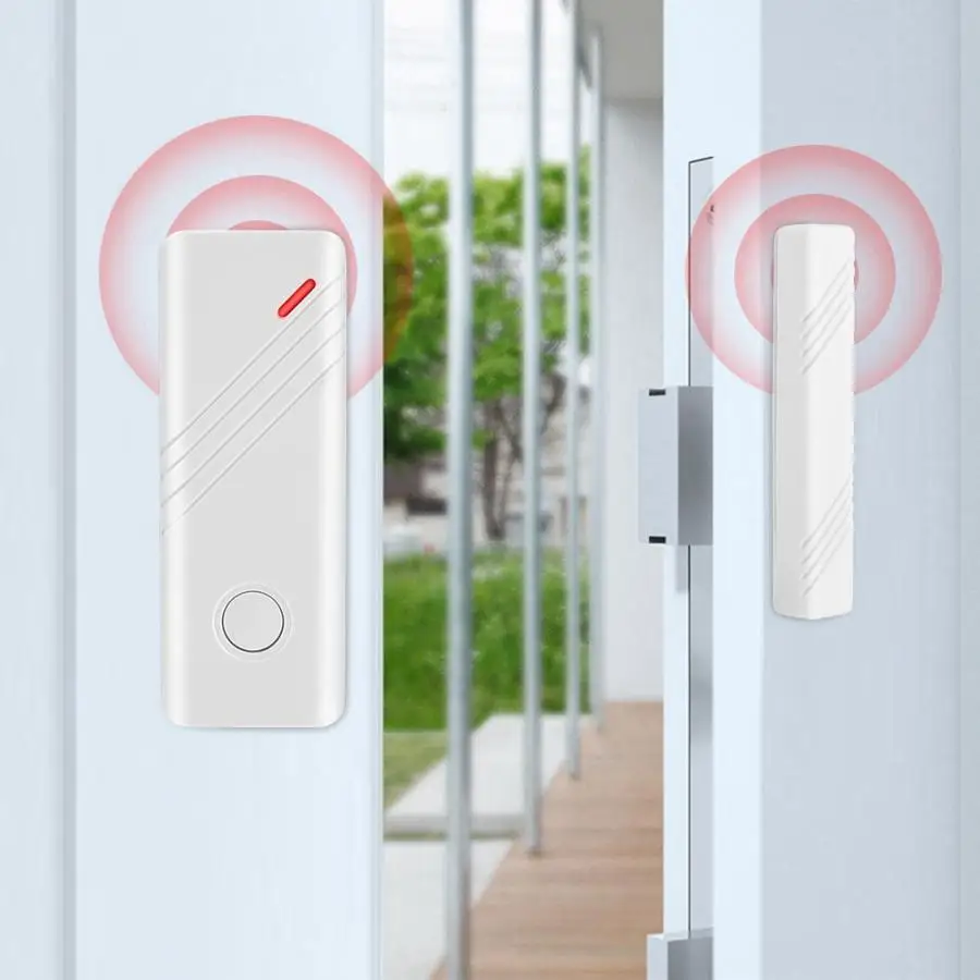 Door Stop Alarm Wireless Security 1 Sound Light Siren Infrared Sensor Magnetic (JD11+03D+03B) HOT | Безопасность и защита
