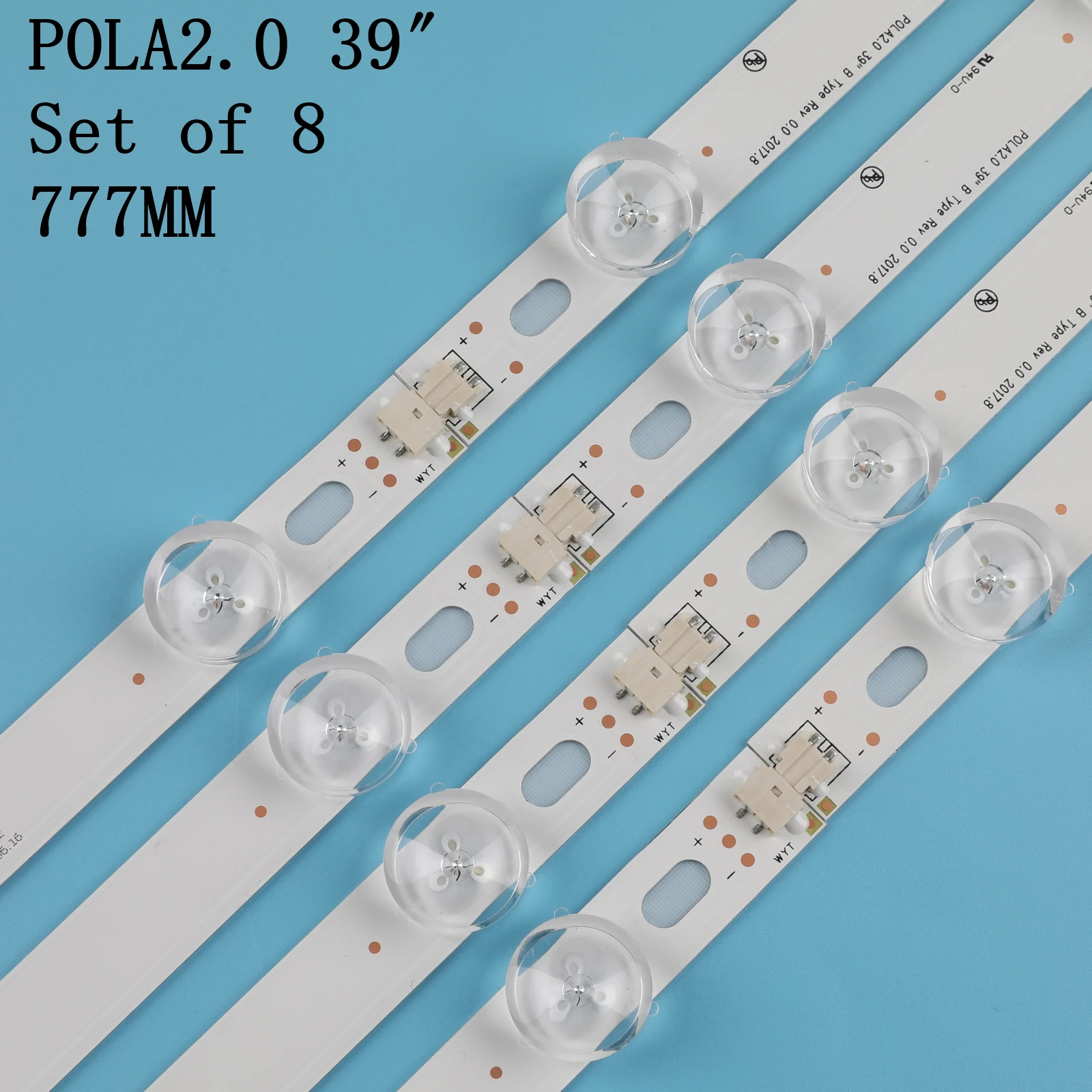 8 шт./компл. новая светодиодная лента Innotek Pola2.0 39 &quotA B 39LN5100 39LN5300 39LA620S 39LN5400 HC390DUN-VCFP1