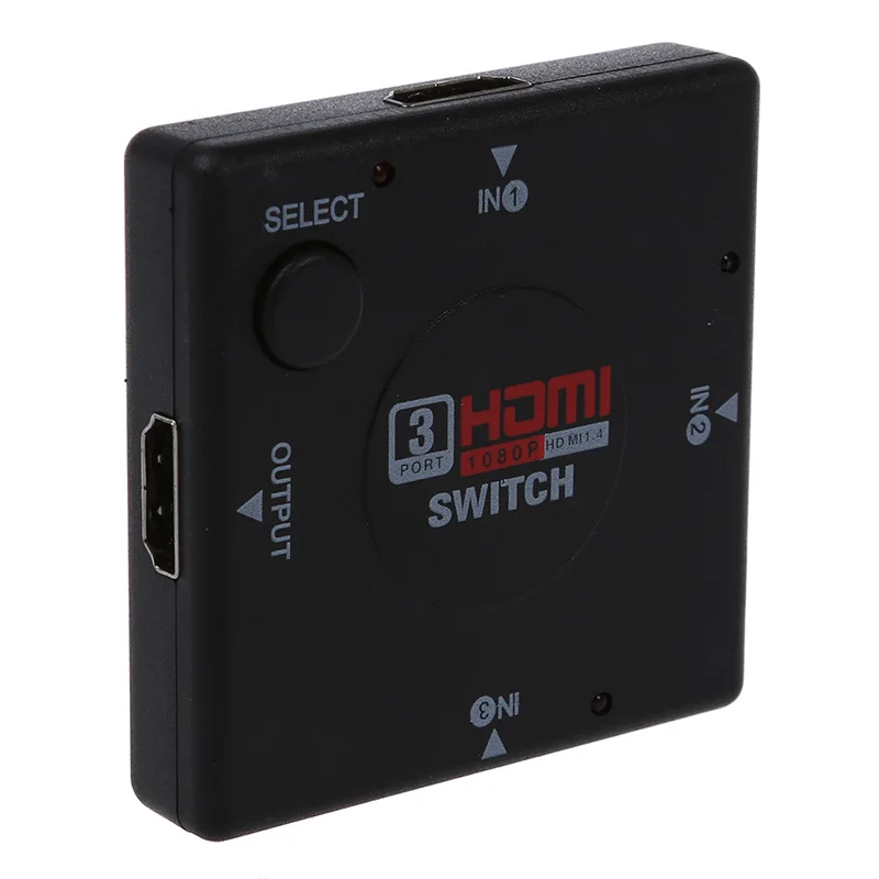 HDTV 1080P дисплей Видео DVD 3 порта HDMI переключатель сплиттер | Электроника