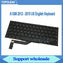 Новая английская клавиатура для Macbook Pro Retina 15 дюймов A1398 2012 2013 2014