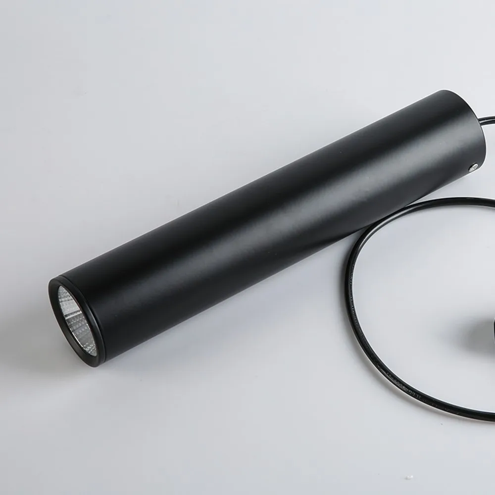 Светильник для трека алюминиевый рельсовый подвесной светильник с регулируемой