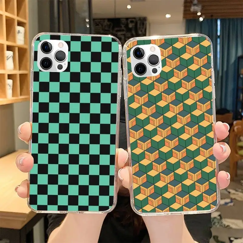 

Demon Slayer Tanjirou Phone Case for iphone 12 Mini SE 2020 5 5S 6 6S Plus 7 8 Plus X XR XS 11 Pro Max Fundas Coque cover