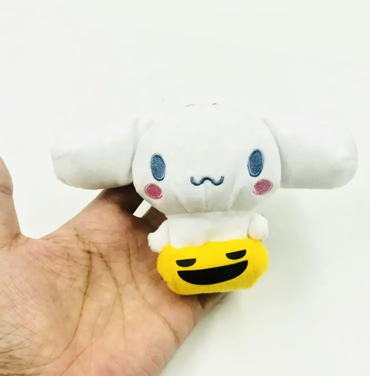 1 шт. Высокое качество Прекрасный Хэллоуин Cinnamoroll Собака Плюшевая Кукла милый мультфильм собака с большим ухом подвесные плюшевые игрушки подарок