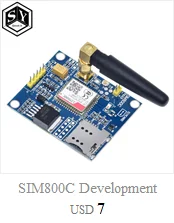 GREAT IT SIM900A SIM900 MINI V4.0 беспроводной модуль передачи данных GSM GPRS комплект с антенной C83