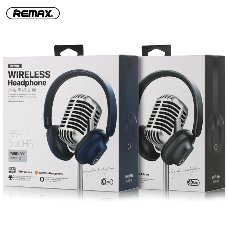 REMAX 550HB HIFI Bluetooth 5,0 гарнитура проводная беспроводная гарнитура Спортивная стерео музыка шумоподавление HIFI гарнитура игра шумоподавление