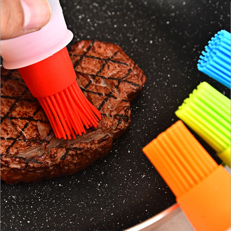 

Silicone Bottle Brush High Temperature Resistant Barbecue Brush Oil Brush Household Baking Oil Brush Pancake Brush Oil Tool