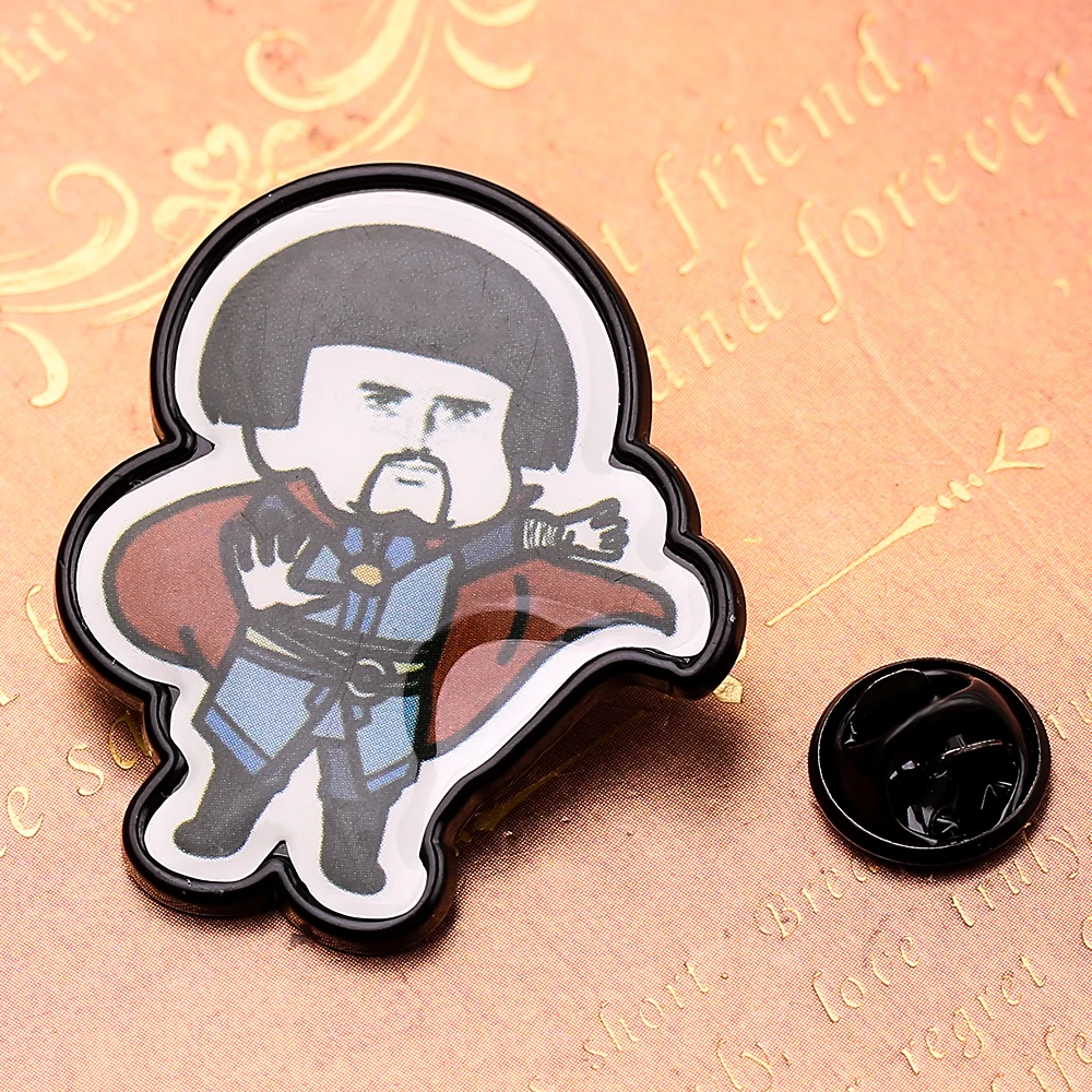 Серия Мстителей смешная брошь доктора Марвел фильм супергероя дети любовь