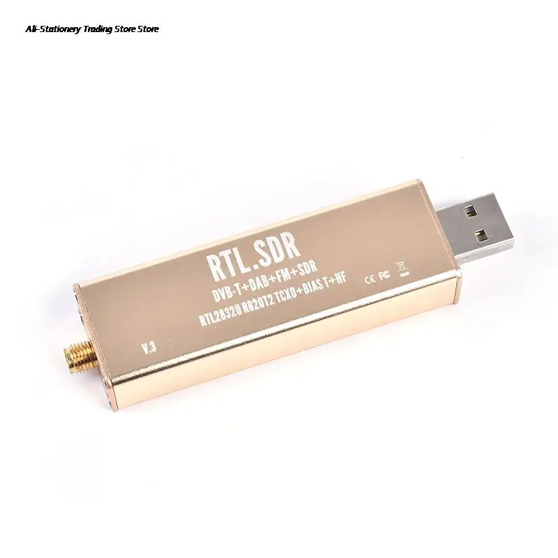 RTL SDR приемник V3 Pro с чипсетом rtl2832 rtl2832u r820t2 для любительского радио 500 кгц-2 ГГц UHF VHF