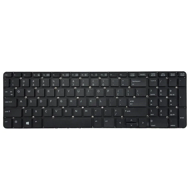 Новая клавиатура для ноутбука HP PROBOOK 450 G0 G1 470 455 450-G1 G2 S15/S17 черный без рамки |