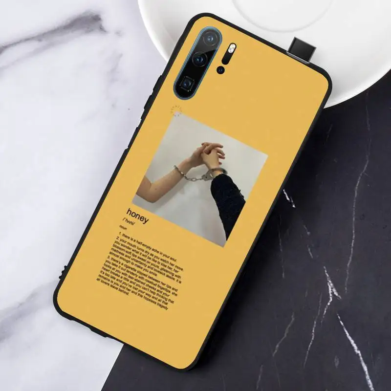 

Aesthetics songs lyrics high quality Phone Case For Huawei honor Mate P 10 20 30 40 Pro 10i 9 10 20 8 x Lite